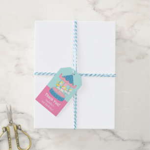 Karussell-Geburtstagsfeier-Geschenk-Tags Geschenkanhänger