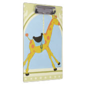 Karussell-Giraffe bis Juni Heidekraut Vess Klemmbrett (Rechts)