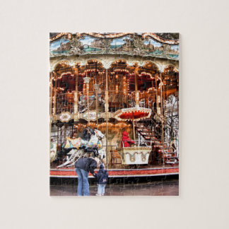 Karussell in Montmartre Puzzle