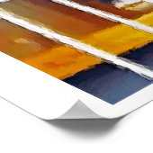 Karussell in Öl Poster (Ecke)