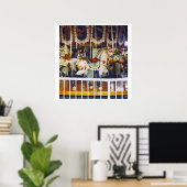 Karussell in Öl Poster (Heimbüro)