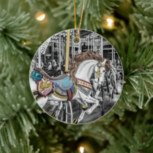 Karussell Keramikornament