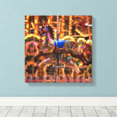 Karussell Leinwanddruck (Insitu (Holzboden))