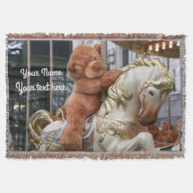 Karussell mit Teddy Bear