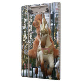 Karussell mit Teddy Bear Klemmbrett (Links)