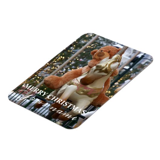 Karussell mit Teddy Bear Magnet (Linke Seite)