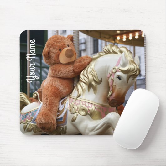 Karussell mit Teddy Bear Mousepad (Mit Mouse)