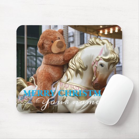 Karussell mit Teddy Bear Mousepad (Mit Mouse)