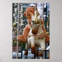 Karussell mit Teddy Bear