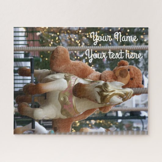 Karussell mit Teddy Bear Puzzle (Horizontal)