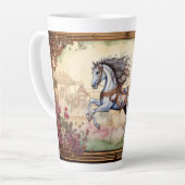 Karussell Pferd auf den Messegeländen Milchtasse (Linke Ecke)