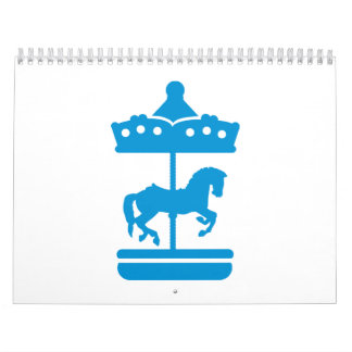 Karussell-Pferd Kalender