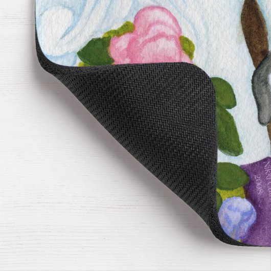 Karussell-Pferd Mousepad (Ecke)