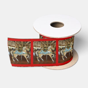 Karussell-Pferd Satinband