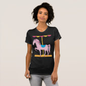 Karussell-Pferd T-Shirt (Vorne ganz)