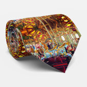 Karussell Pferde Krawatte (Gerollt)