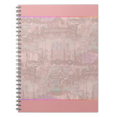 Karussell Pferde Notizblock (Vorderseite)