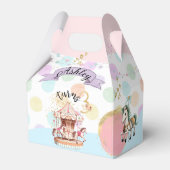 Karussell Pferde Thema, Gable 4x2.5x5 Geschenkschachtel (Vorderseite)