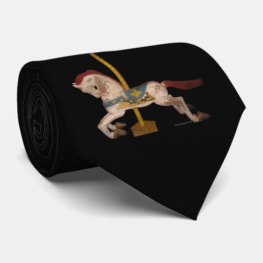 Karussell-PferdeKrawatte Krawatte (Gerollt)