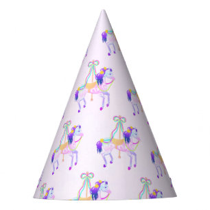 Karussell-Pferdepapier-Partyhut Partyhütchen