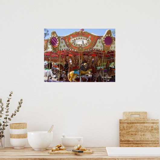 Karussell Poster (Küche)