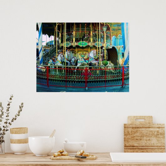 Karussell Poster (Küche)