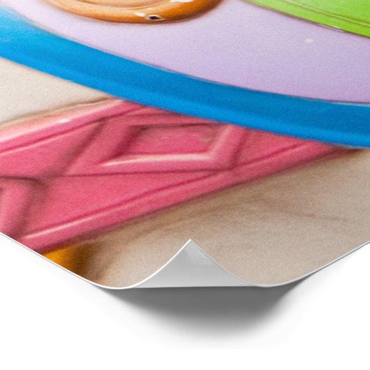 Karussell-Poster Poster (Ecke)