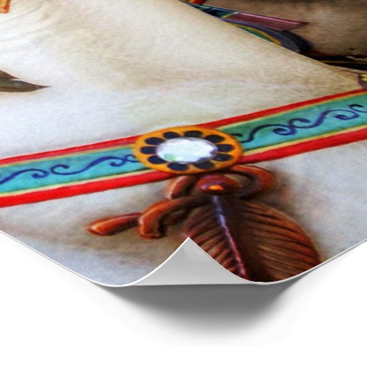 Karussell-Poster Poster (Ecke)