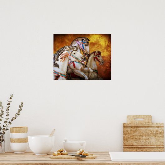 Karussell-Poster Poster (Küche)