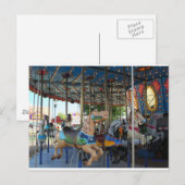 Karussell Postkarte (Vorne/Hinten)