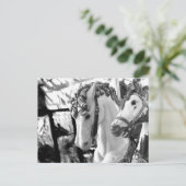 Karussell Postkarte (Stehend Vorderseite)