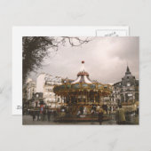 Karussell Postkarte (Vorne/Hinten)