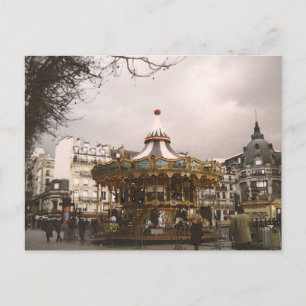 Karussell Postkarte