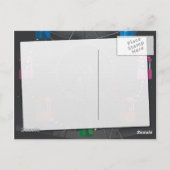 Karussell Postkarte (Rückseite)