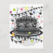 Karussell Postkarte (Vorderseite)