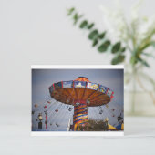 Karussell Postkarte (Stehend Vorderseite)