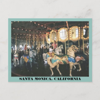 Karussell Postkarte