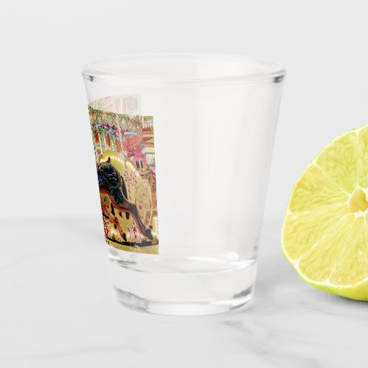 Karussell Schnapsglas (Rechts)