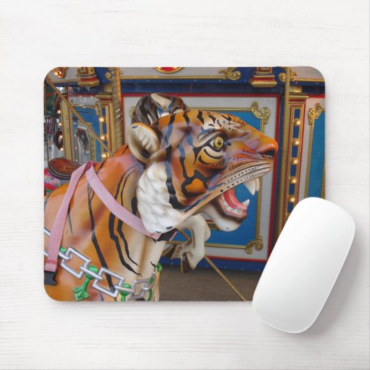 Karussell-Tiger Mousepad (Mit Mouse)
