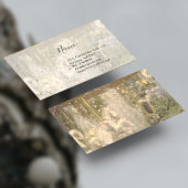 Karussell- und Goldene Sterne Visitenkarte