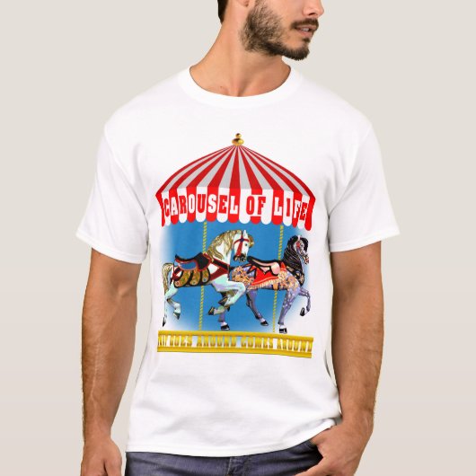 KARUSSELL VON LEBEN T T-Shirt (Vorderseite)