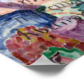 Karussell von Schweinen | Robert Delaunay Poster (Ecke)