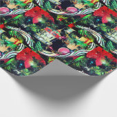 Karussell Weihnachtsschmuck Weihnachtswrapping Pap Geschenkpapier (Ecke)