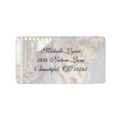 Karusselladresse Adressaufkleber (Vorne)