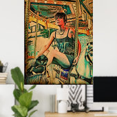 Karusselldekor Poster (Heimbüro)
