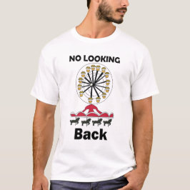 Karussellfahrt ohne zurückzublicken Inspirationszi T-Shirt