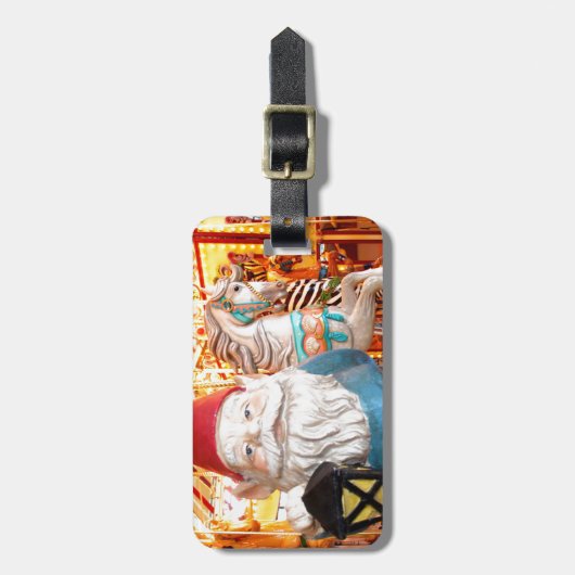 KarussellGnome Gepäckanhänger (Vorderseite vertikal)