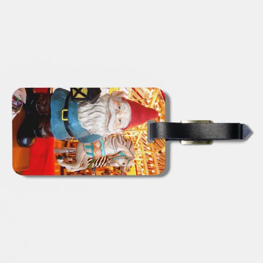 KarussellGnome Gepäckanhänger (Rückseite horizontal)