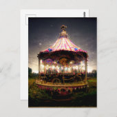 Karussellkarte Postkarte (Vorne/Hinten)