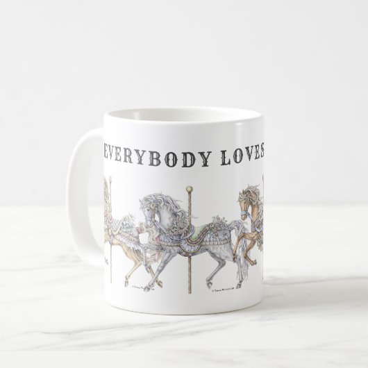 Karussellparade Tasse (Vorderseite Links)